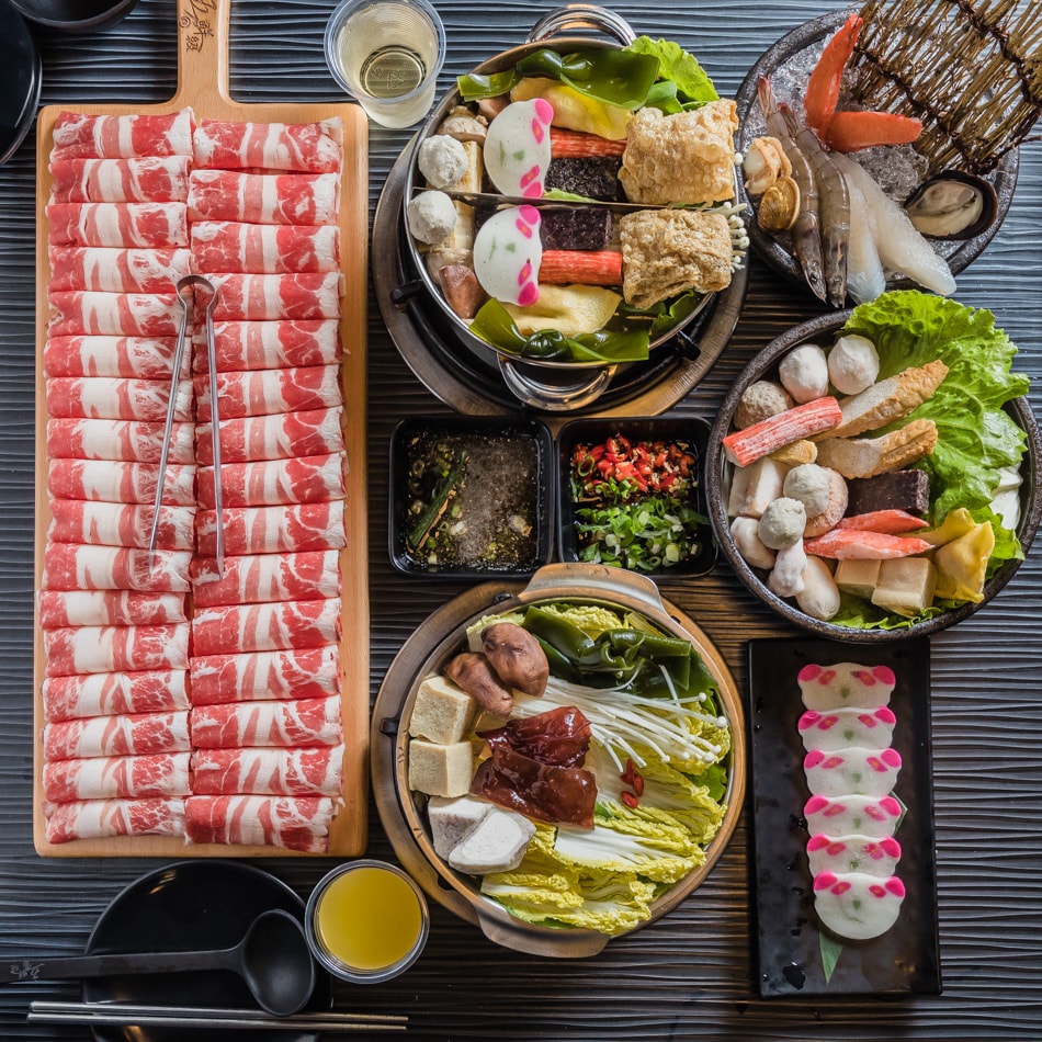 五鮮級平價鍋物 x 新增大盤肉跟各種特色火鍋料