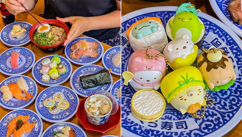 高雄美食 - 藏壽司 x 角落小夥伴-限定扭蛋8/10超萌登場
