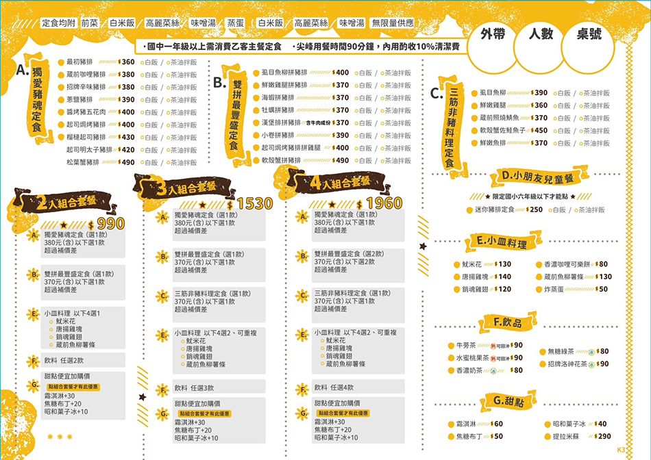 高雄美食 - 三筋豬排 x 豬排控的天堂 | 美味與創意的結合 | 3款新品上新市 3