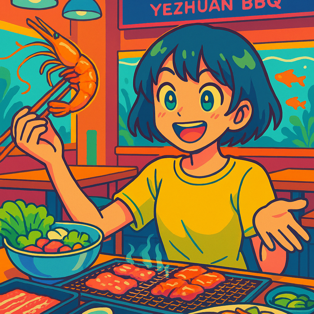 Kaohsiung all‑you‑can‑eat bbq & seafood buffet