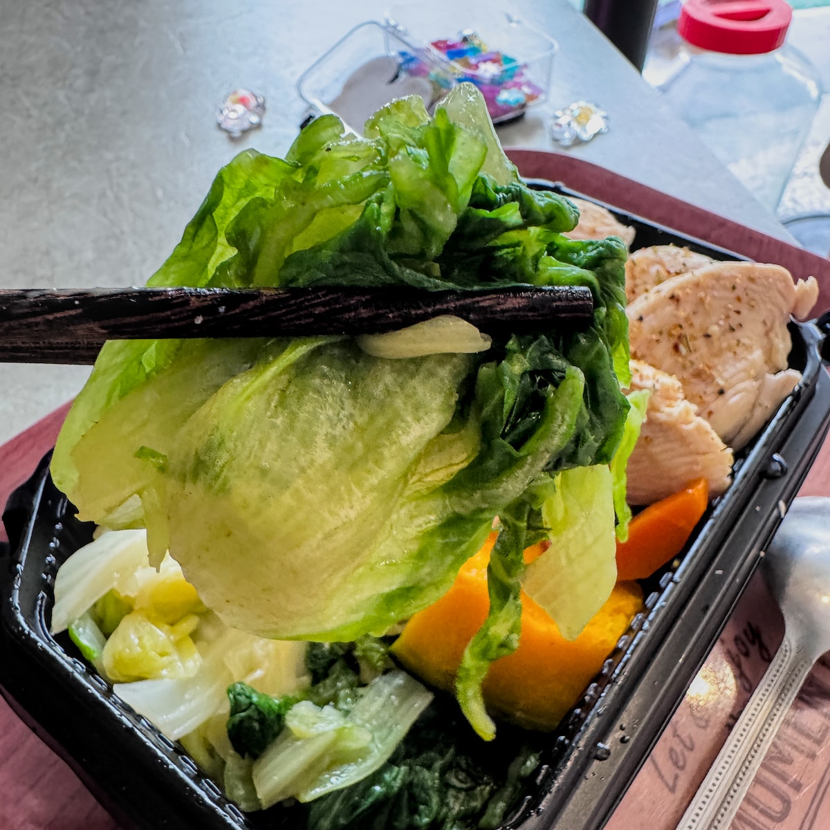 高雄岡山美食推薦：神農架高纖健康餐盒，低卡原型食物的美味首選