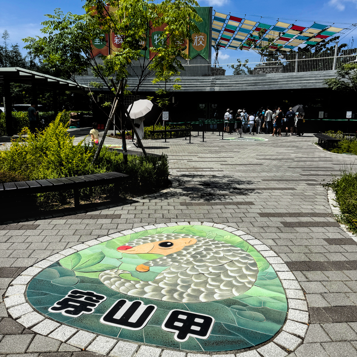 野森動物學校超萌白狐與小孩互動近距離體驗