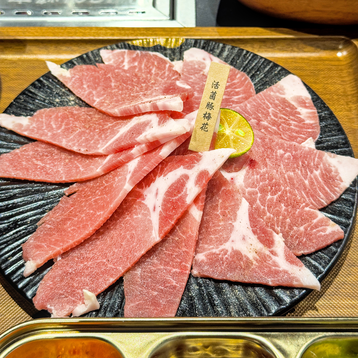 活菌豚梅花360元|IKIGAI燒肉 活菌豚梅花360元,IKIGAI燒肉專門店高雄左營店實拍,美食開箱與用餐分享