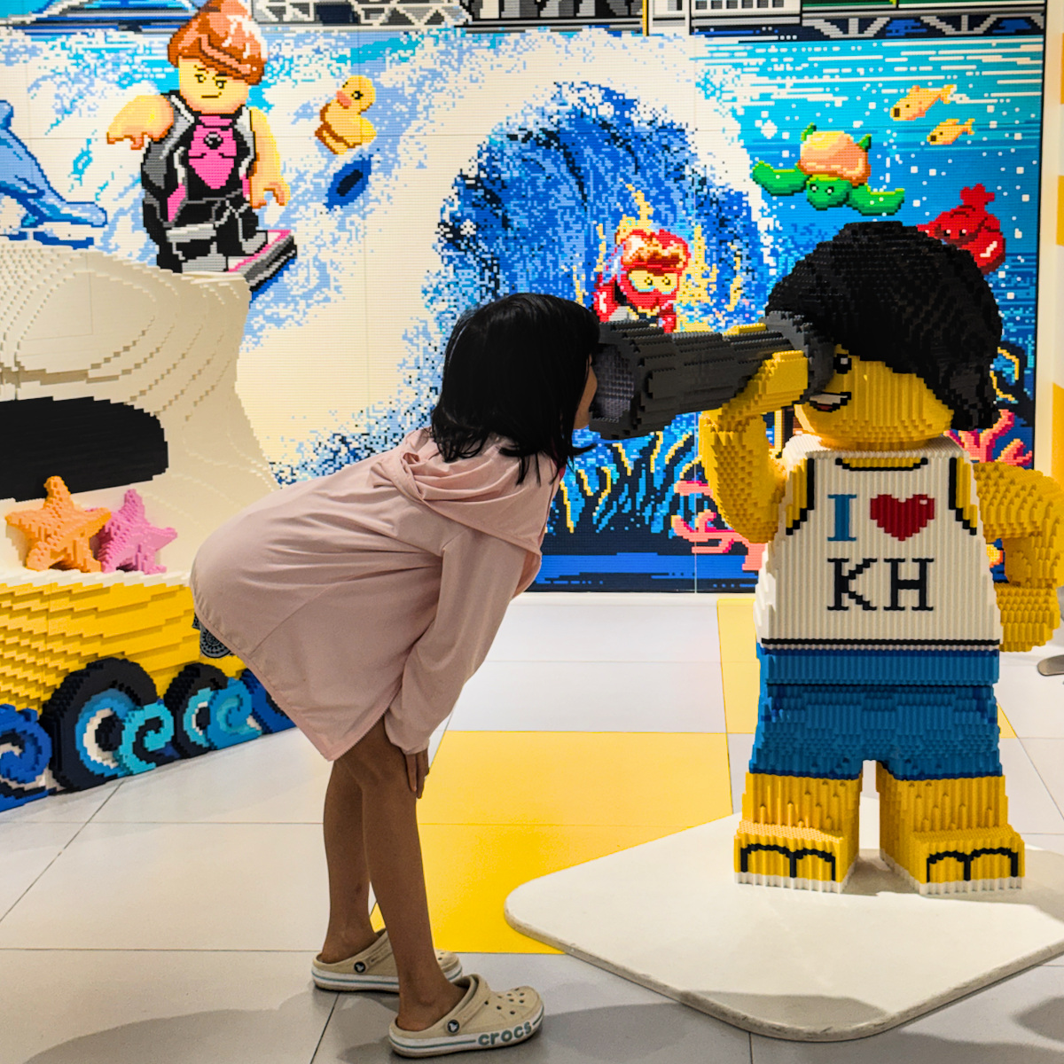 高雄樂高DIY｜義享天地LEGO授權專賣店，449元打造專屬樂高人偶