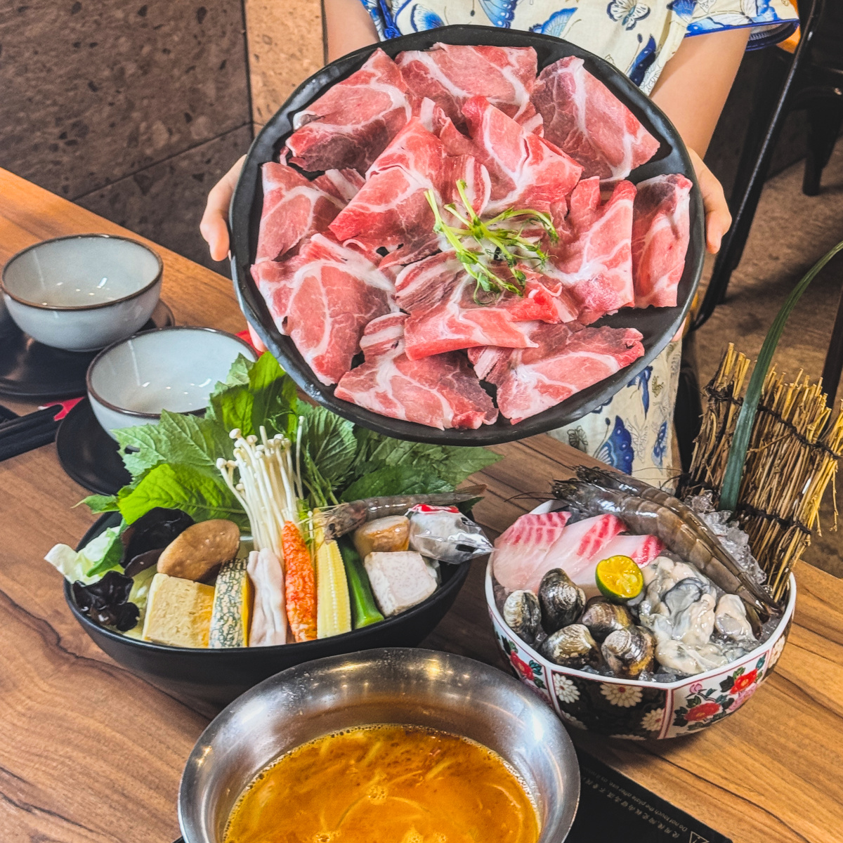 湯蒸火鍋台東新生店餐點照片 湯蒸火鍋台東新生店餐點實拍,展現食材、環境或餐點特色,提供台東火鍋用餐參考。