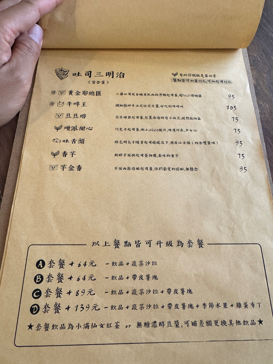 小滿早餐-熱河店｜高雄人氣早午餐推薦！手打漢堡排、焦糖布丁、日系老宅氛圍一次滿足，高雄早餐、三民區美食必吃